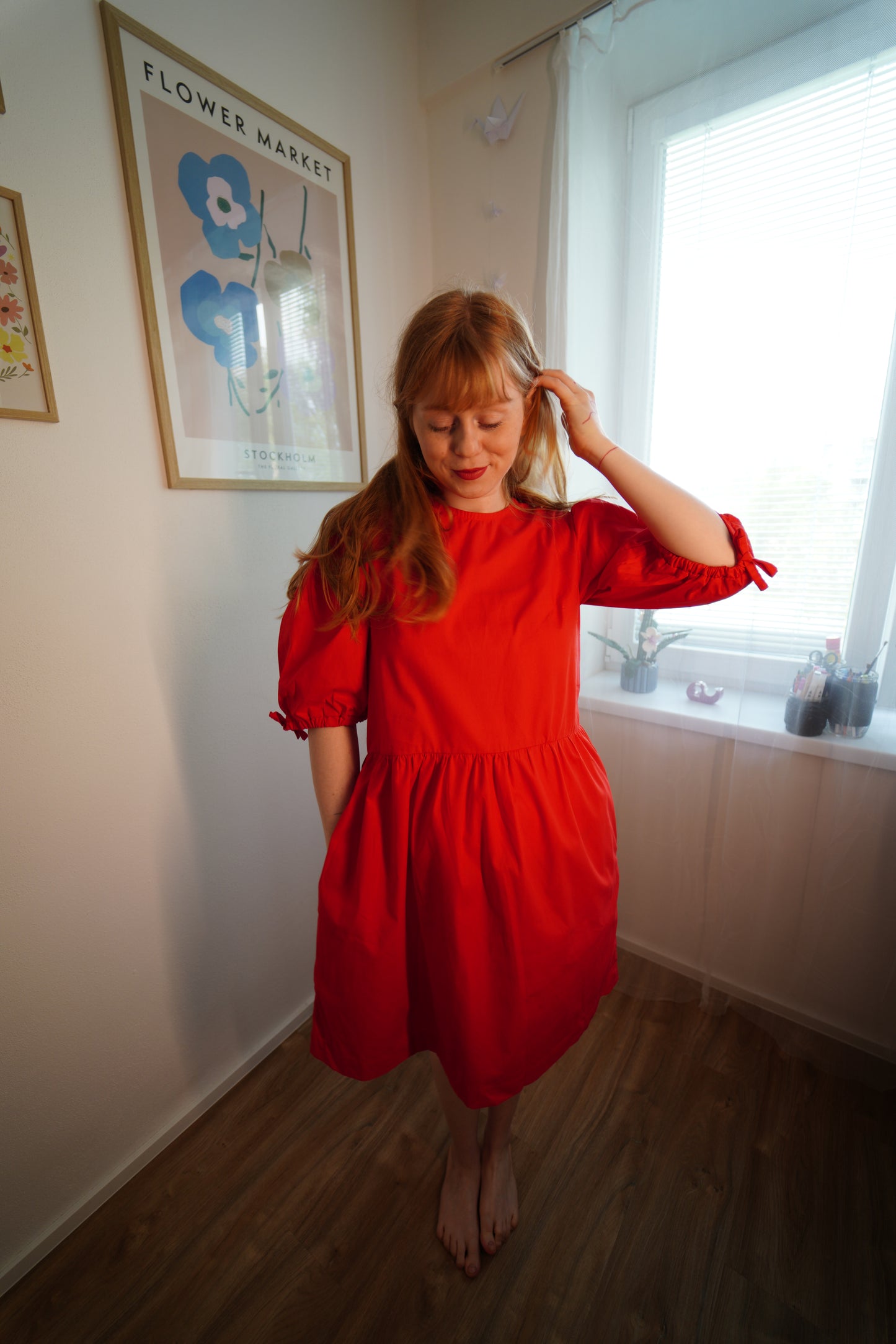 Šaty Valeria ČERNÁ, BÍLÁ, ČERVENÁ