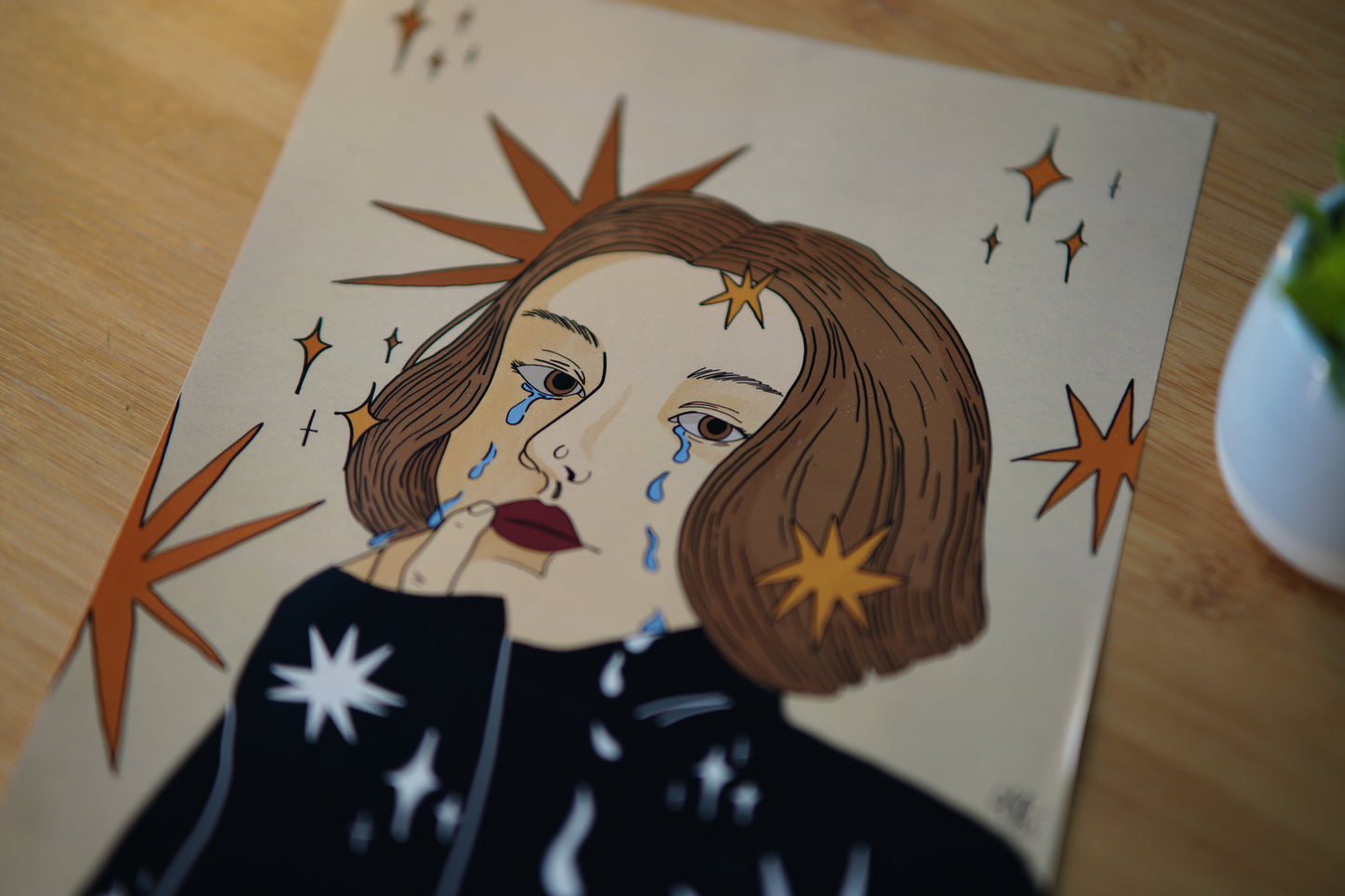 Print Even the Stars Cry Sometimes A4 | Trochu hezčí