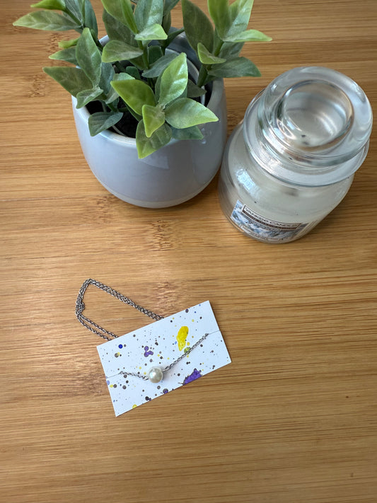 Náhrdelník s perličkou