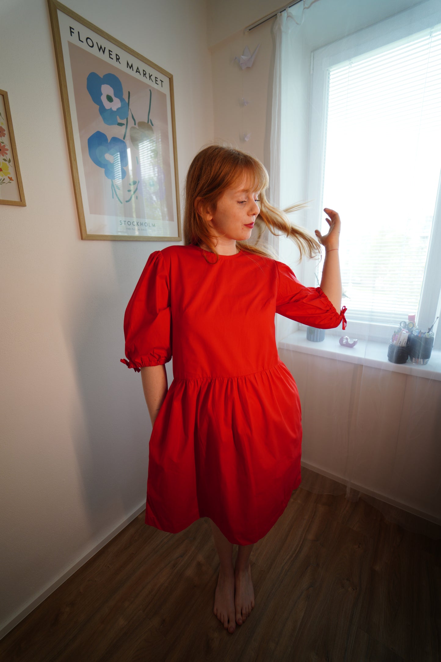 Šaty Valeria ČERNÁ, BÍLÁ, ČERVENÁ