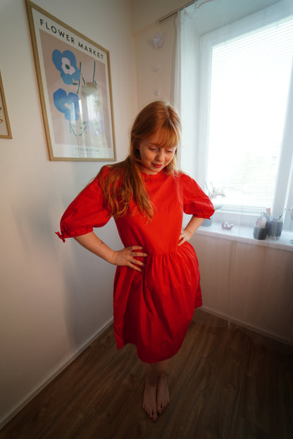 Šaty Valeria ČERNÁ, BÍLÁ, ČERVENÁ