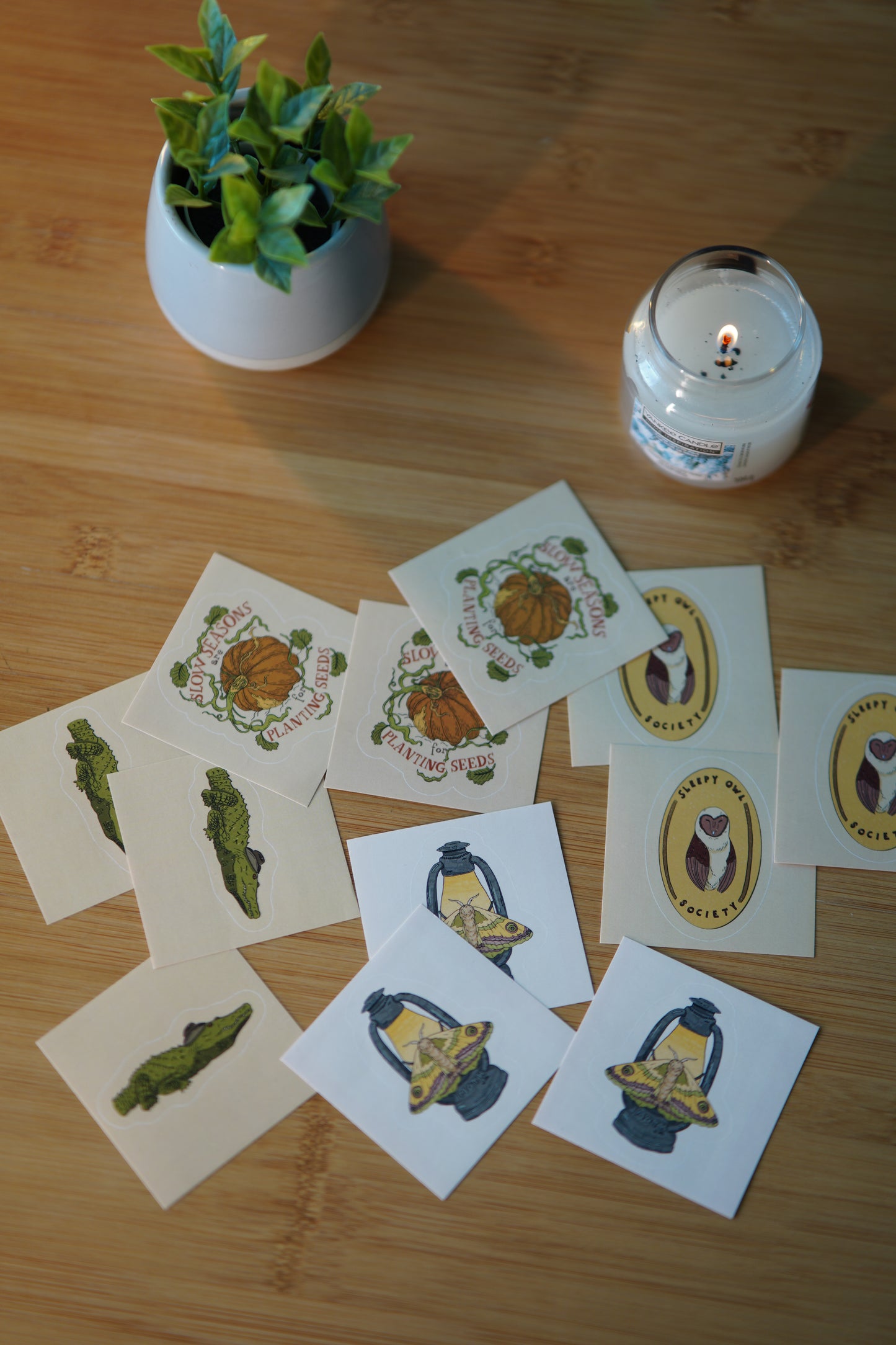 Malé samolepky různé druhy | Trochu hezčí