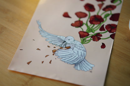 Print Cannot kill peace A4 | Trochu hezčí