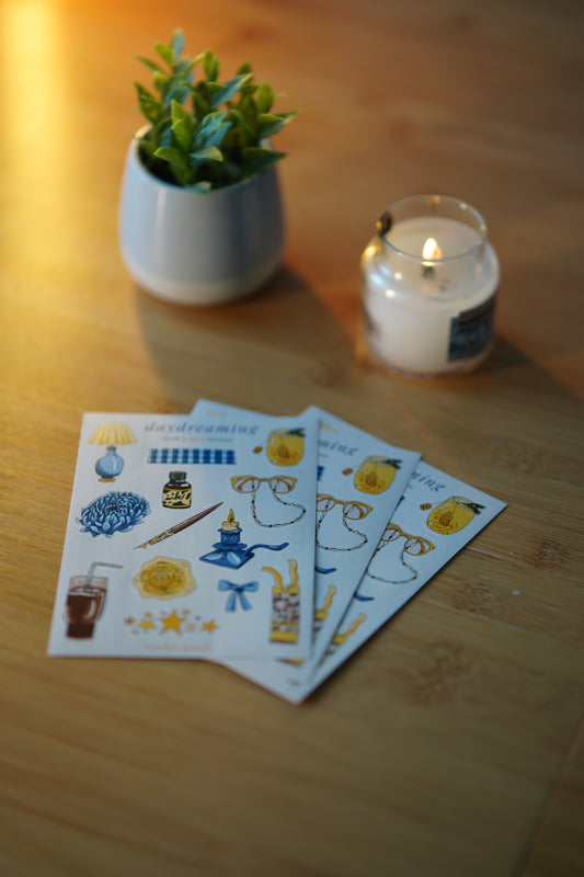 Samolepky Daydreaming dusk & gold version