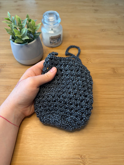 Modrá taška na láhev