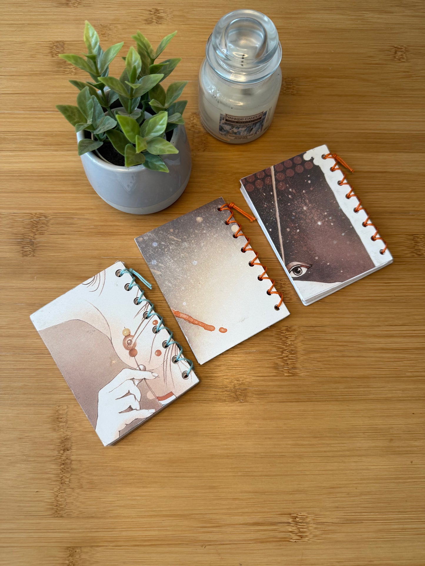 A6 ručně svázaný blok