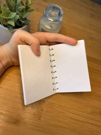 A6 ručně svázaný blok