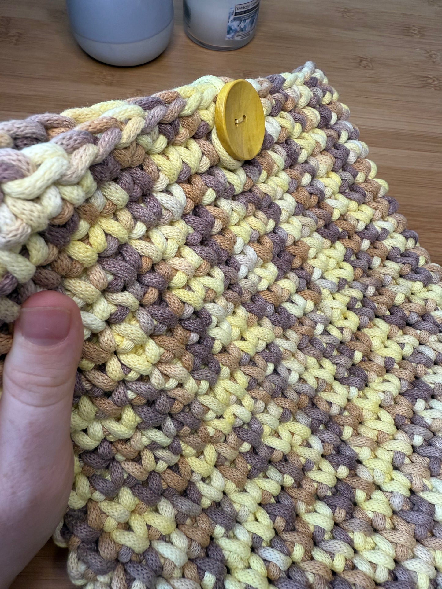 Ručně háčkovaný obal na Ipad (tablet) různé barevné kombinace