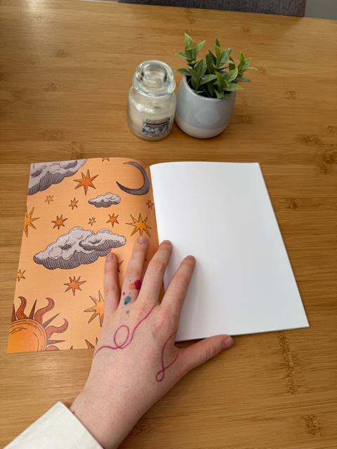 Sešit Slunce a Měsíc A5 | Trochu hezčí