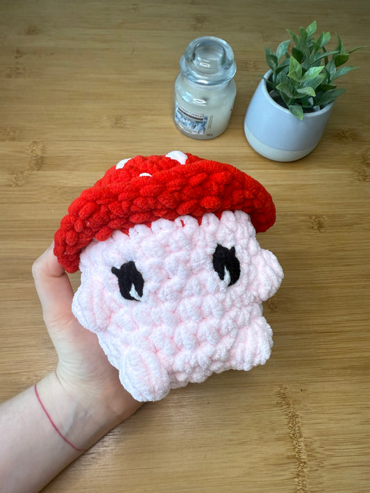 Muchomůrkoví panáčci ručně háčkované hračky