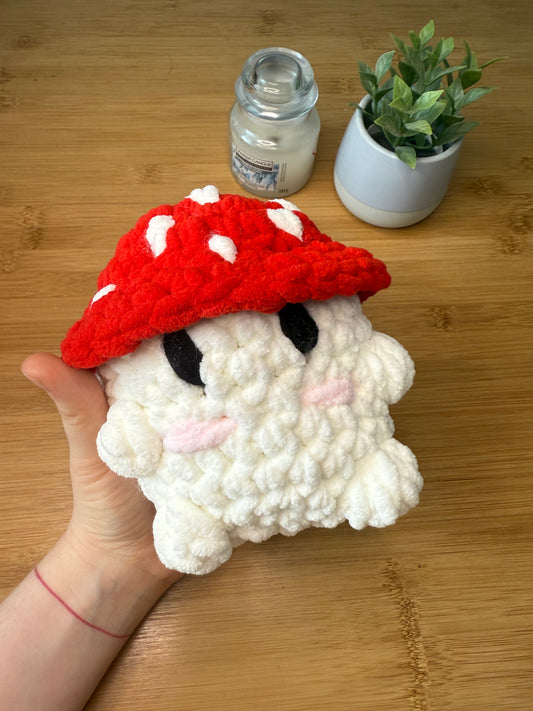 Muchomůrkoví panáčci ručně háčkované hračky