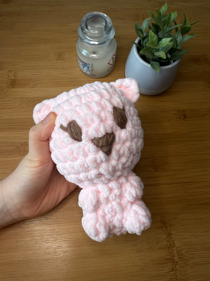 Háčkované zvířátka různé druhy (kočka, želva, medvěd, zajíc)