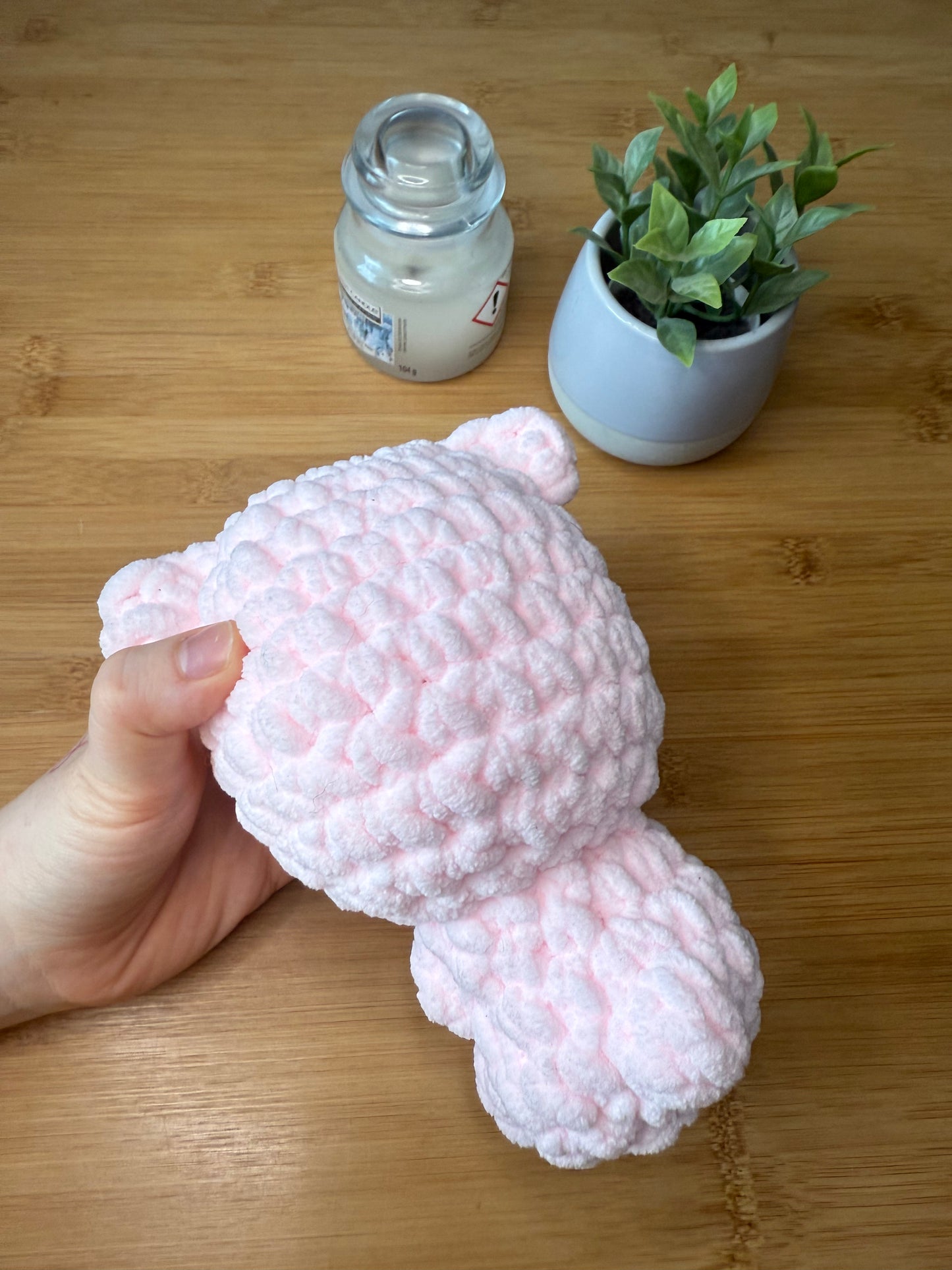 Háčkované zvířátka různé druhy (kočka, želva, medvěd, zajíc)