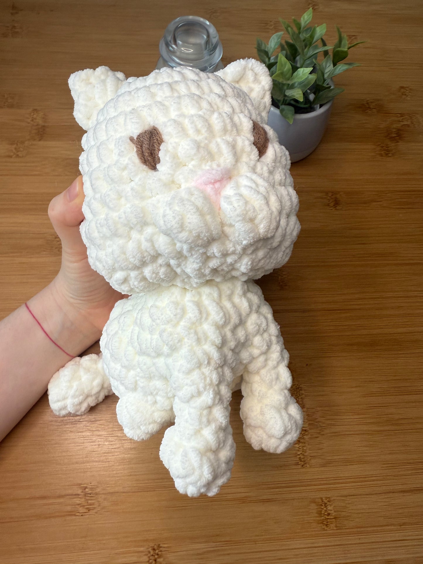 Háčkované zvířátka různé druhy (kočka, želva, medvěd, zajíc)