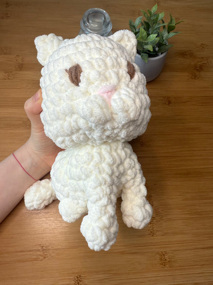 Háčkované zvířátka různé druhy (kočka, želva, medvěd, zajíc)