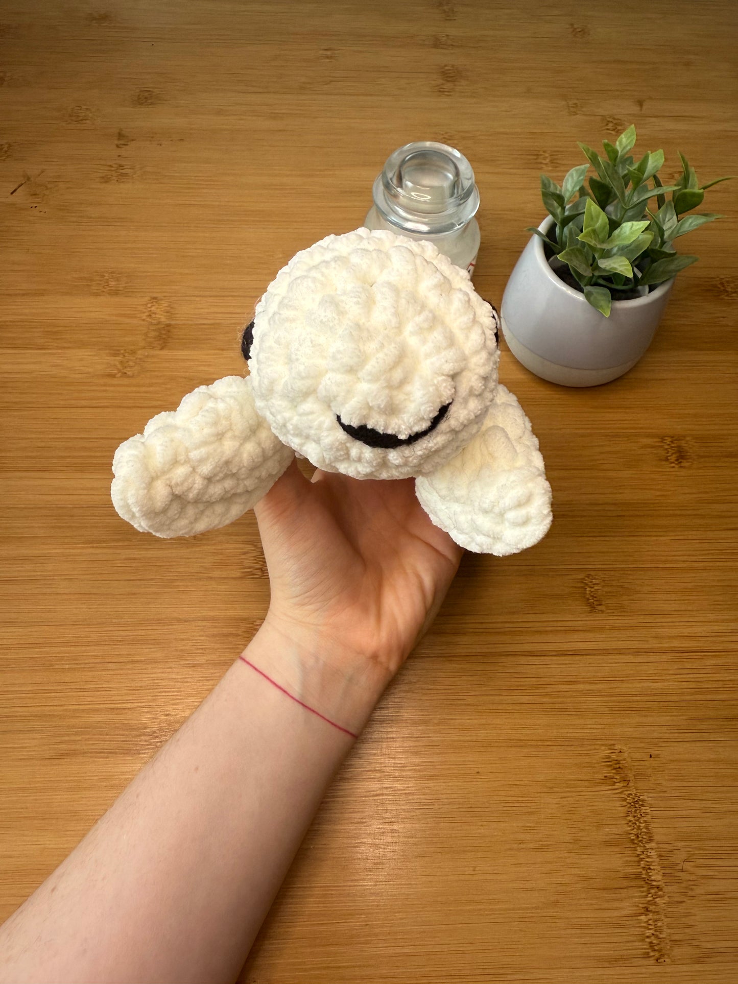 Háčkované zvířátka různé druhy (kočka, želva, medvěd, zajíc)