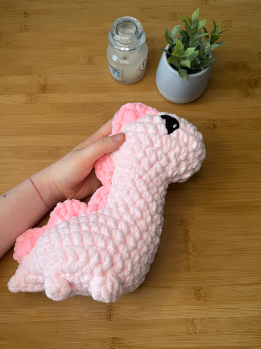 Háčkování dinosauři dva druhy