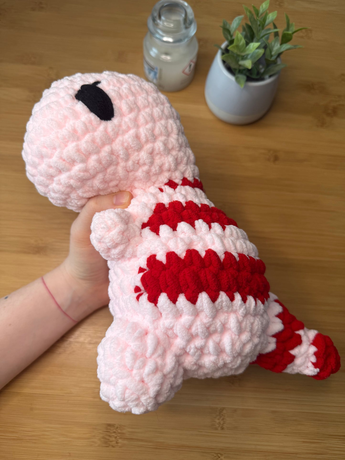 Háčkování dinosauři dva druhy