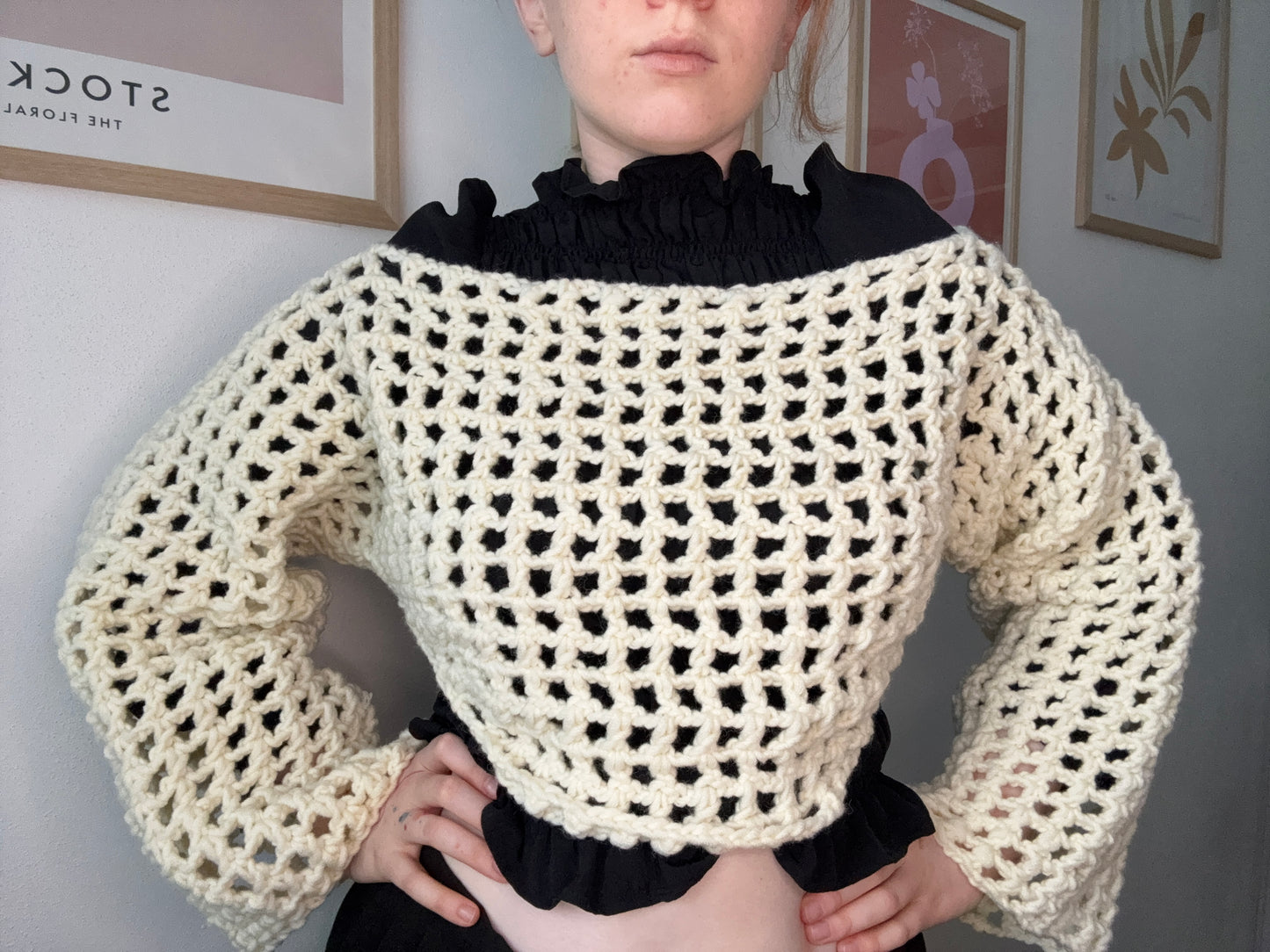 Háčkované bolerko