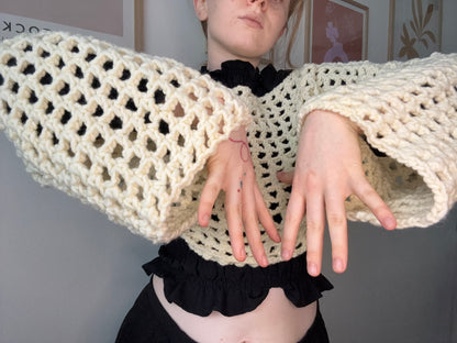 Háčkované bolerko