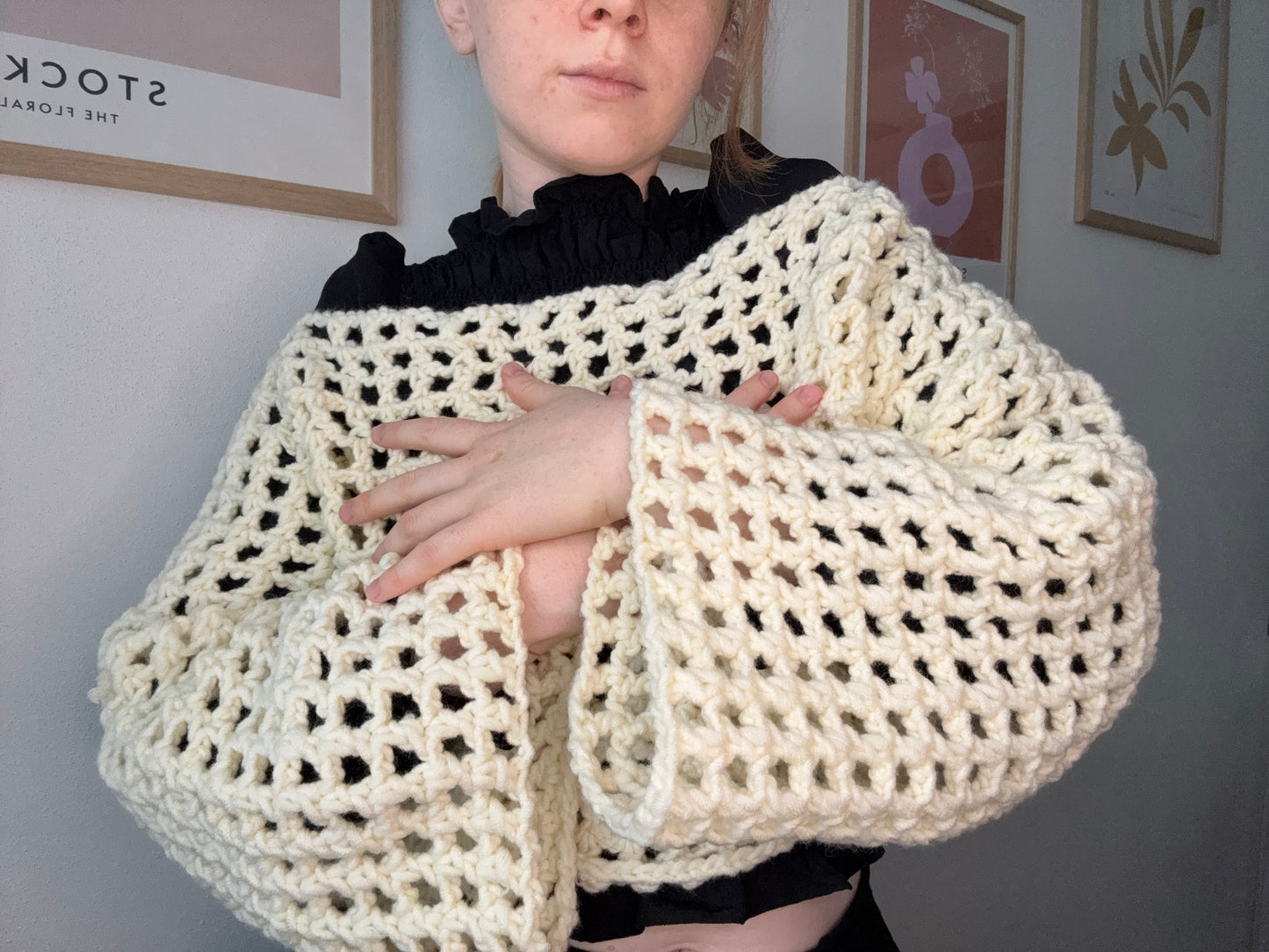 Háčkované bolerko