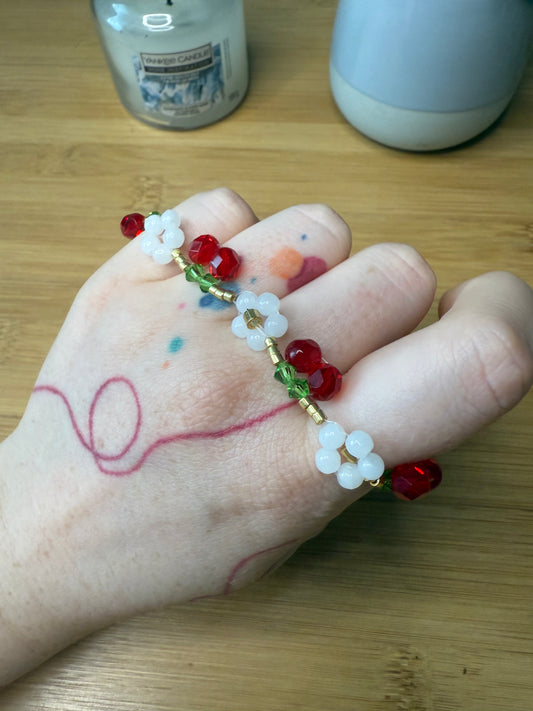 Náramky třešně a květy