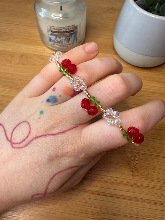 Náramky třešně a květy