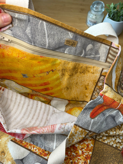 Velká taška s kapsou uvnitř