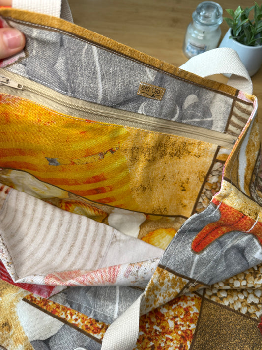 Velká taška s kapsou uvnitř