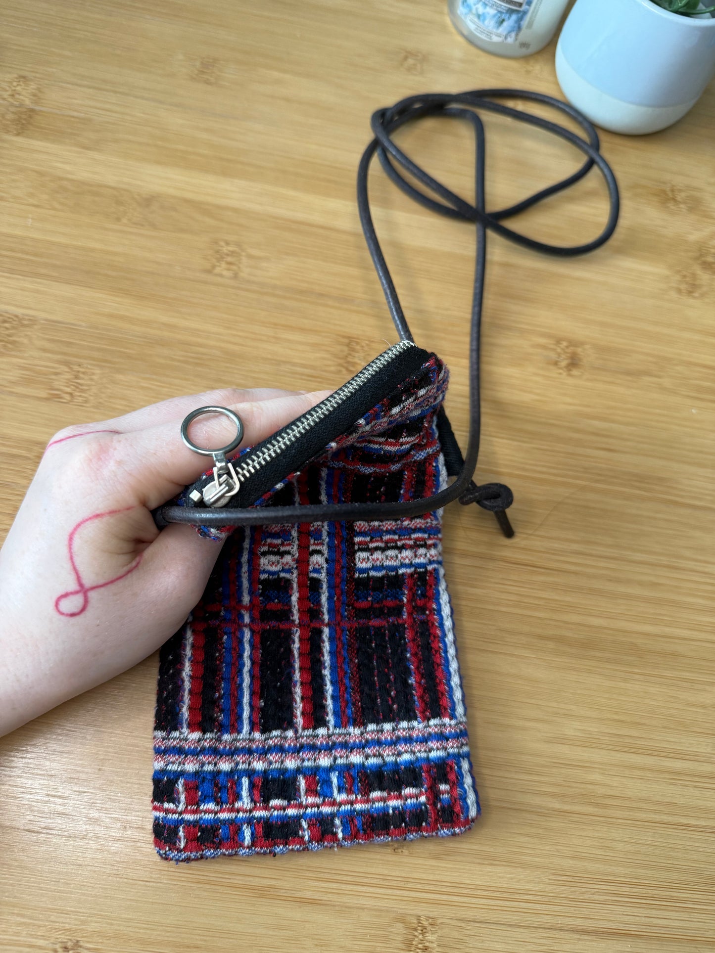 Taštička na telefon dvě varianty