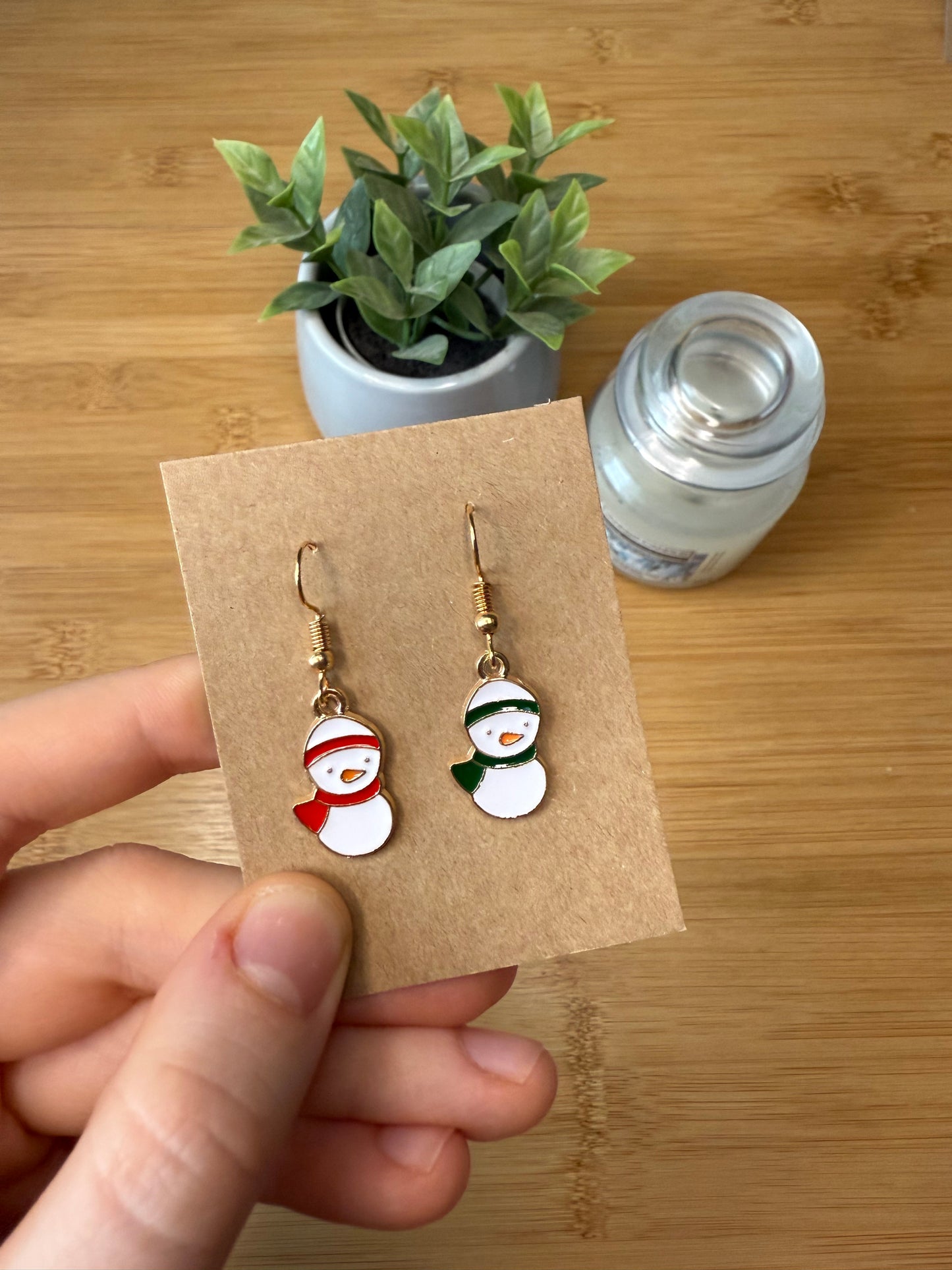 Vánoční náušnice (více druhů)