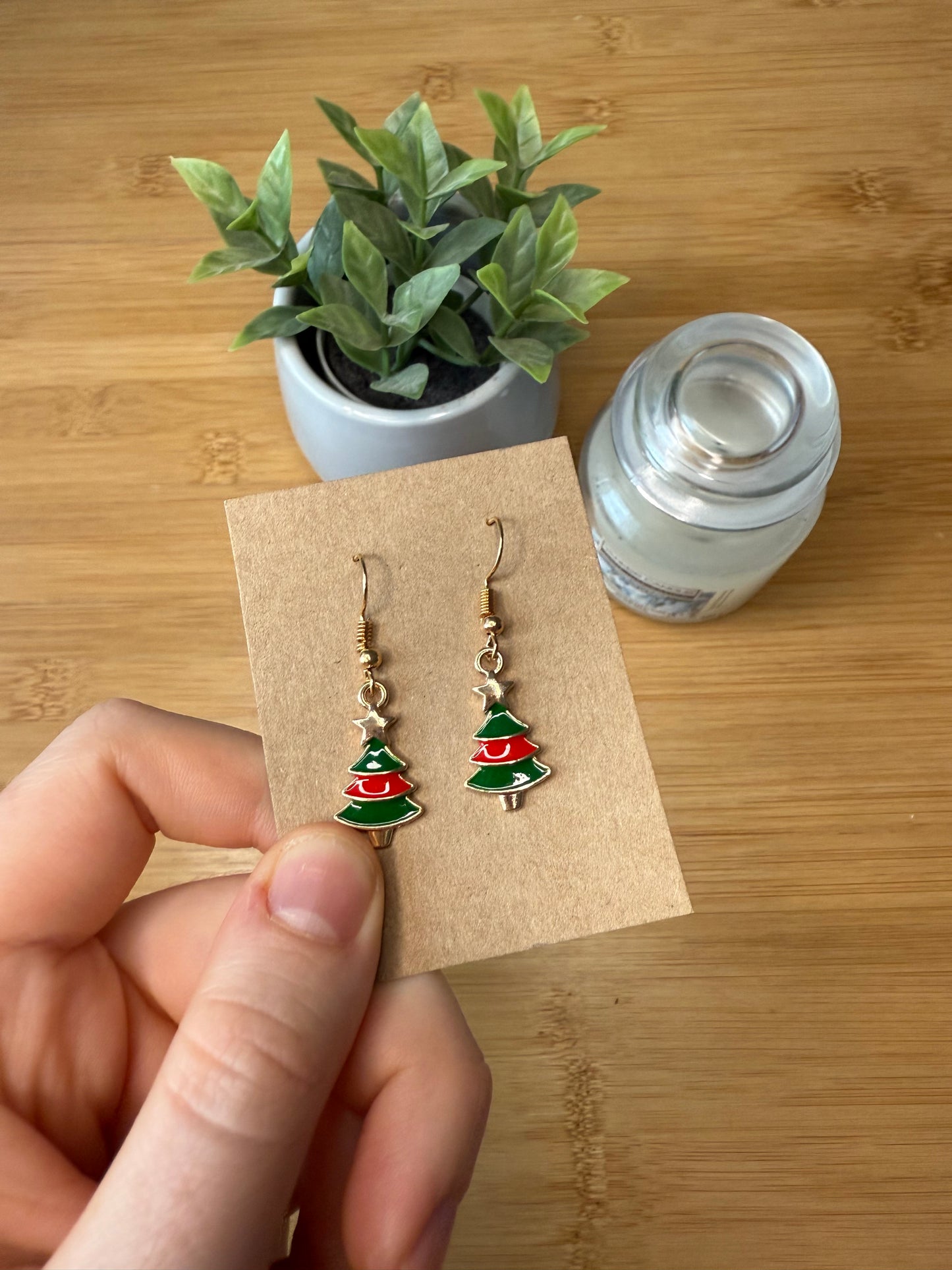 Vánoční náušnice (více druhů)