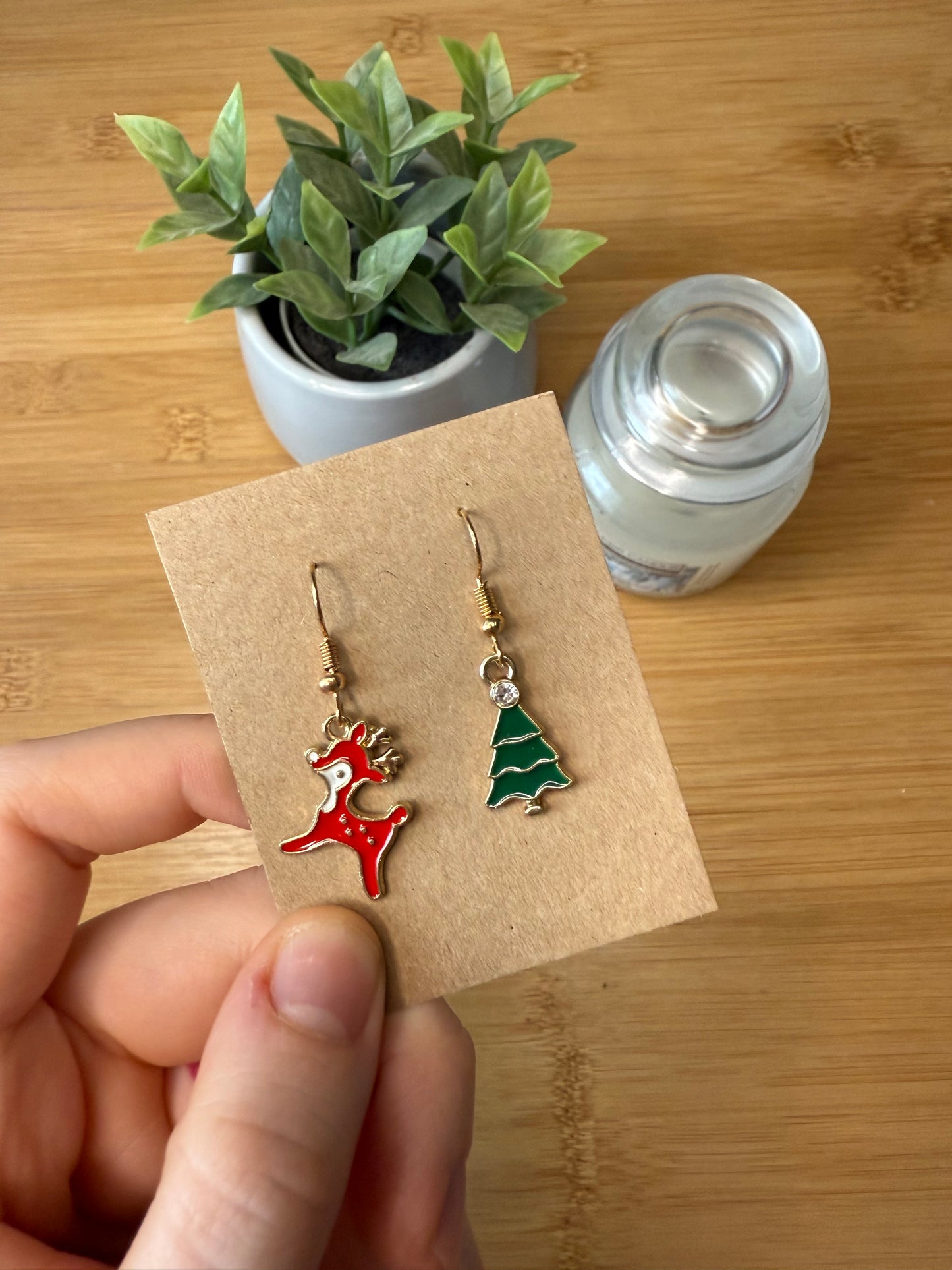 Vánoční náušnice (více druhů)