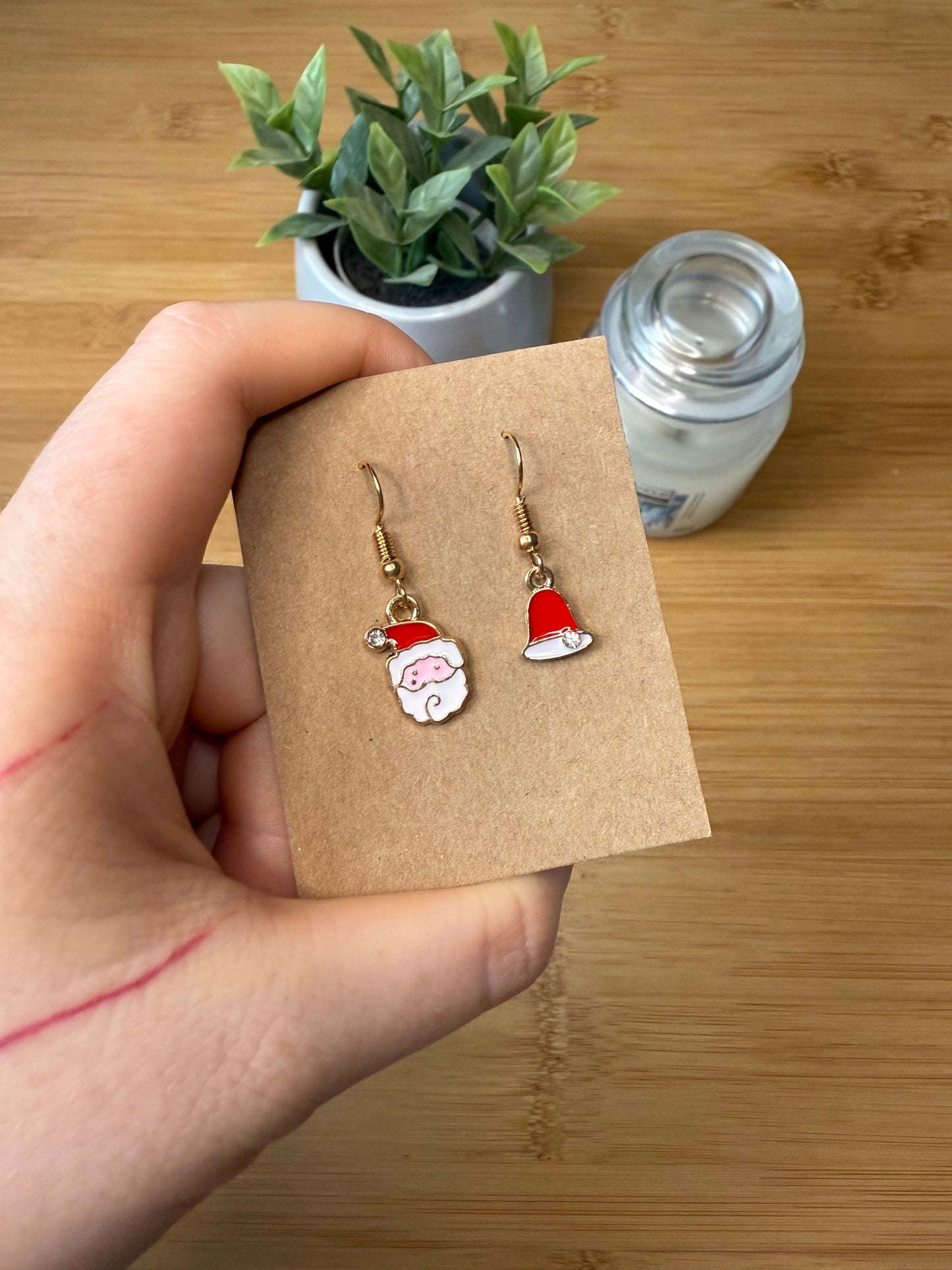 Vánoční náušnice (více druhů)