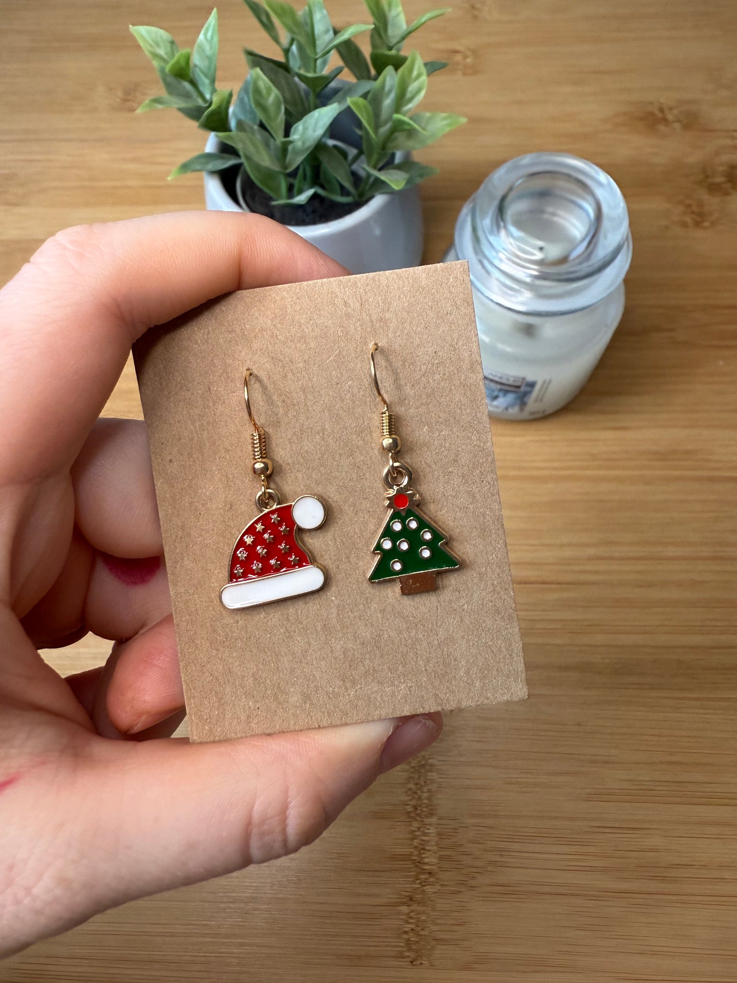 Vánoční náušnice (více druhů)