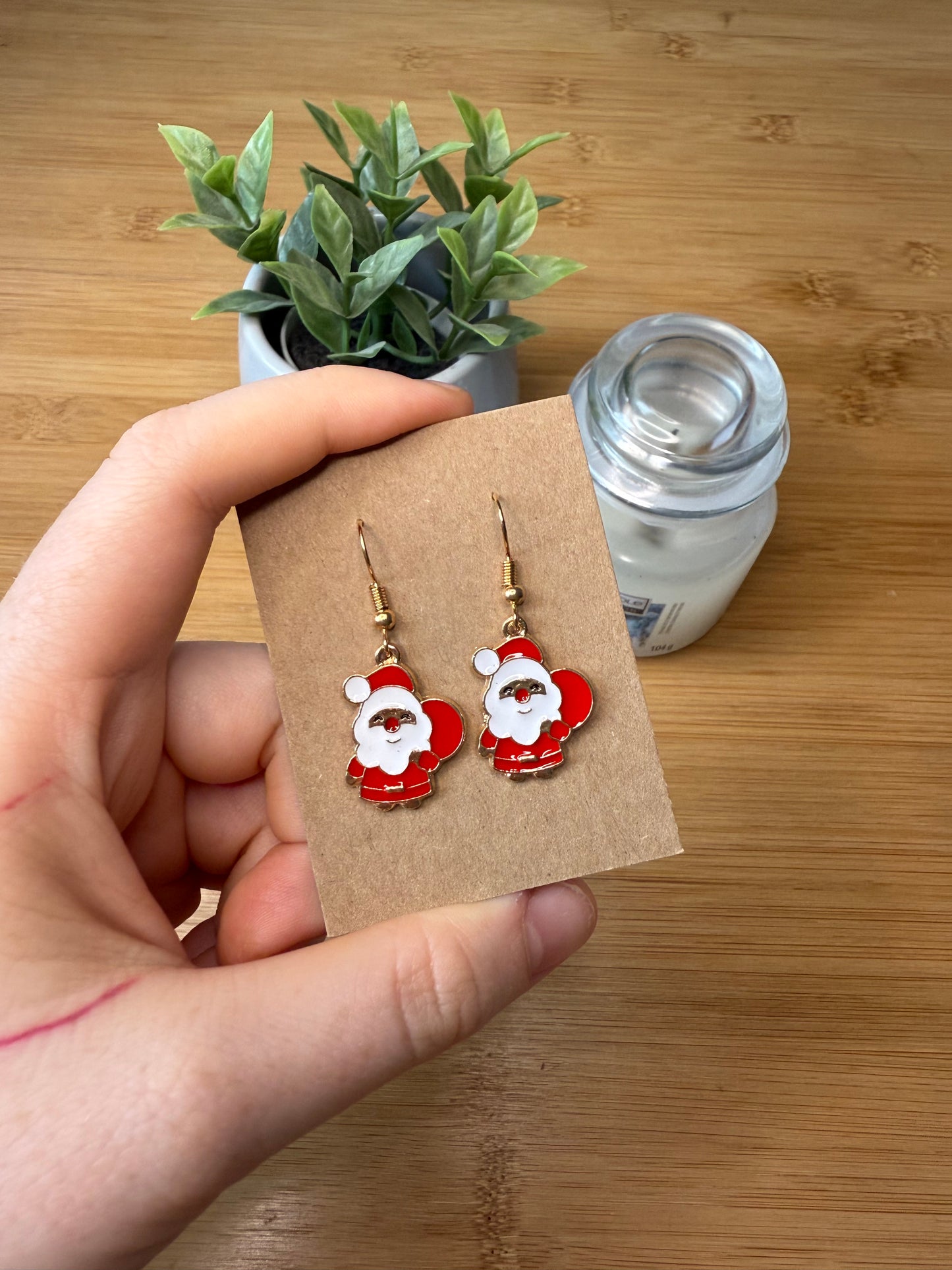 Vánoční náušnice (více druhů)