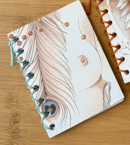 A6 ručně svázaný blok