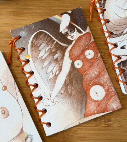 A6 ručně svázaný blok