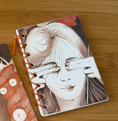 A6 ručně svázaný blok